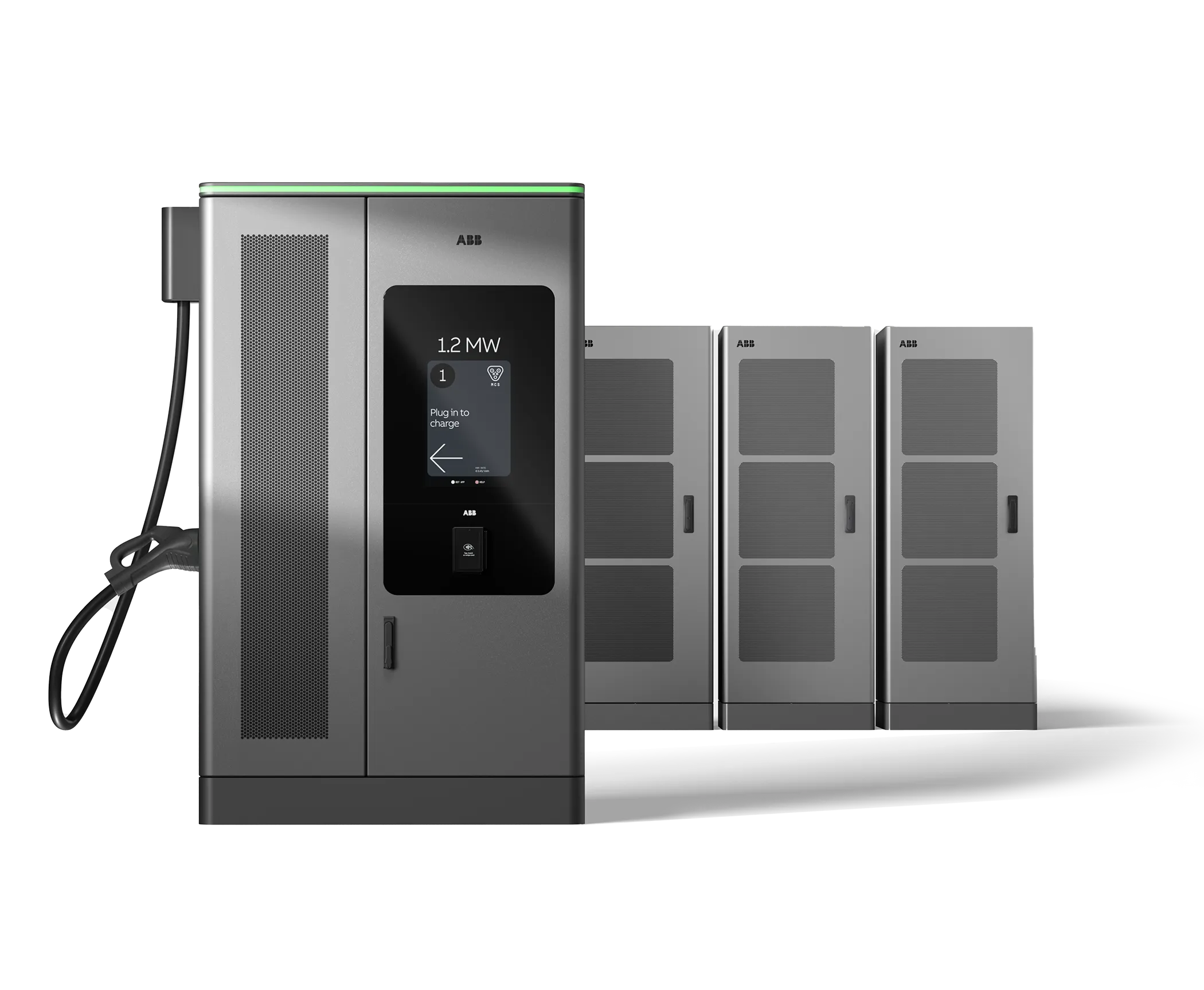 ABB MCS1200兆瓦级重卡充电系统产品图